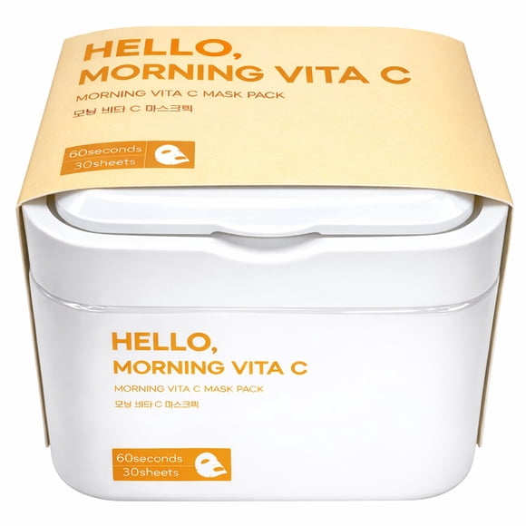 Grace Day Vitamin C, 60 seconds face mask, 30 sheets count