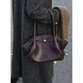 thumbnail image 4 of Elegant Western Style Wrinkled Messenger Bag - Trendy Unisex Carryall, 4 of 9