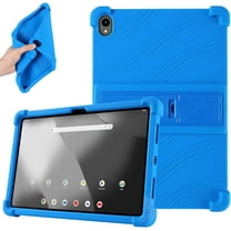 Kebiory for Walmart Onn 11 inch Tablet Pro 2024 Model Case/Onn 11 inch Tablet Pro Model:100146660 Soft Silicone Case Kids Friendly with Stand for Walmart Onn 11" Tablet Pro 2024 Released(Blue)