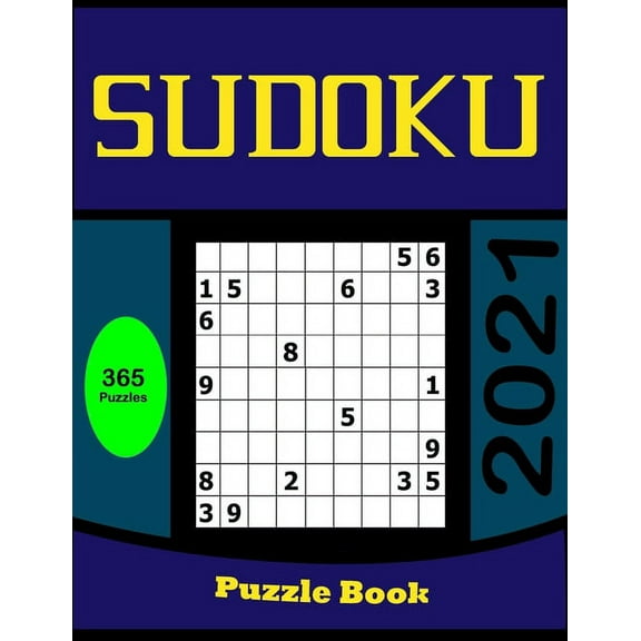 Sudoku Puzzle Book: Sudoku Activity Book with More than 365 Puzzles for Grown-ups, Including easy, Medium, Hard and Very Hard (Paperback)(Large Print)
