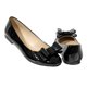 thumbnail image 3 of Zapato Flats Balerina Casual Niña Mujer T-23 Color Ngo Charol 1044 Kuali Shoes Piso Comodos, 3 of 5