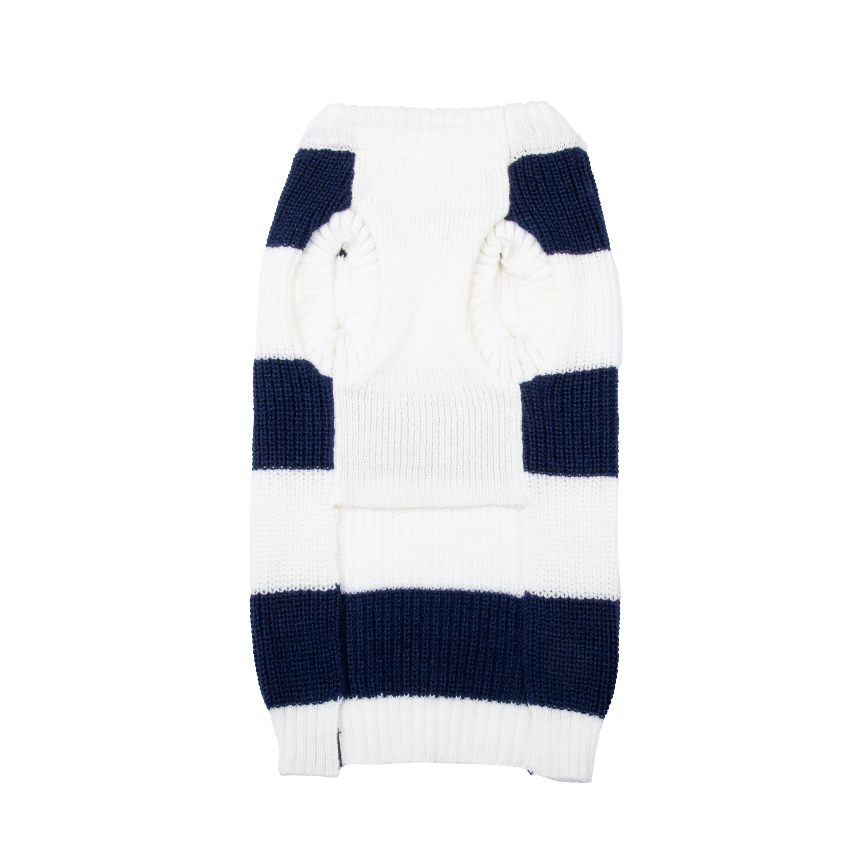 Gap Pet, Dog Clothes, Blue Striped Henley Pet Sweater