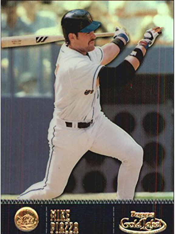 2001 Topps Gold Label Class 1 #75 Mike Piazza MLB Baseball Trading Card