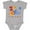 AC-Heather Grey, variant on Inktastic Safari 2nd Birthday Boys or Girls Baby Bodysuit