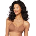 thumbnail image 2 of Women's Bali DF0044 Double Support Soft Touch Wirefree Bra (Cinnamon Butter 42C), 2 of 2