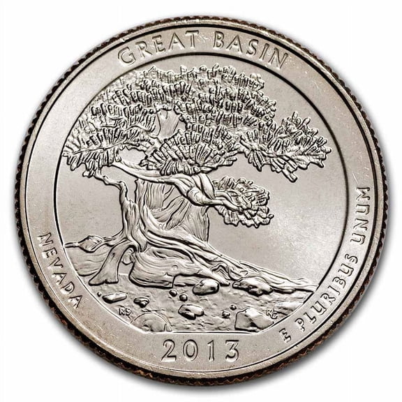 2013-D ATB Quarter Great Basin National Park BU