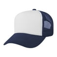 thumbnail image 1 of TOPTIE Adult 5 Panel Trucker Hat Foam Front Mesh Back Baseball Cap, 1 of 10