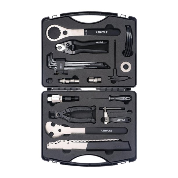 Kit herramientas para bicicleta, reparación bicicletas, a prueba golpes, multifunción, portátil, para ciclismo montaña, compacto, fácil