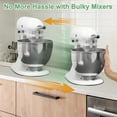 thumbnail image 4 of Brikinte Mixer Slider Mat for KitchenAid 4.5 QT Tilt Head Stand Mixer, Acrylic, Clear, 4 of 7