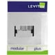 thumbnail image 2 of Placa 2 Módulos Leviton Modular Plus Plástico Blanco, 2 of 3