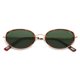 thumbnail image 1 of Gafas de Sol SOJOS Ovaladas y Redondas a la Moda Polarizadas SJ1248 Marrón/Verde, 1 of 5