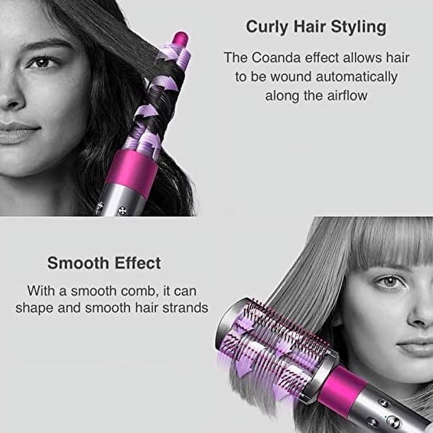 Styler 5 in 1 Hair Dryer Hot Air Brush Styler Negative ​Ion Hair