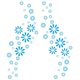 thumbnail image 3 of Chic Car Sticker 2Pcs Decorative PVC Auto Sticker For Car Owners With Unique Blue Square Design, 3 of 3