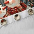 thumbnail image 4 of Homewish Cartoon Snowman Child Black Out Curtains, Merry Christmas Curtains Pack of 2 (42x63 Each), Rustic Farmhouse Bedroom Curtains, Blackout Curtains Home Decor, 4 of 6