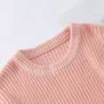 thumbnail image 6 of SGMVNU Sweaters for Boys Girls - Warm Crewneck Long Sleeve Knit Sweater Blouse Pullover, Sweatshirt Tops for Toddler Baby Boys & Girls in Fall Winter(Size 9 Months,Pink), 6 of 9