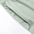 thumbnail image 4 of Utoimkio Women's Ice Silk Cooling Capri Pants,Elastic Waistband with Drawstring and Side Zipper Pockets, 4 of 5