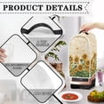 thumbnail image 4 of HELLHERO Sunflower Notes Blender Covers Dust prevent with Handle Protective Thanksgiving Gift, 4 of 6