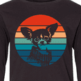 thumbnail image 4 of Inktastic Cute Retro Chihuahua Long Sleeve Youth T-Shirt, 4 of 5
