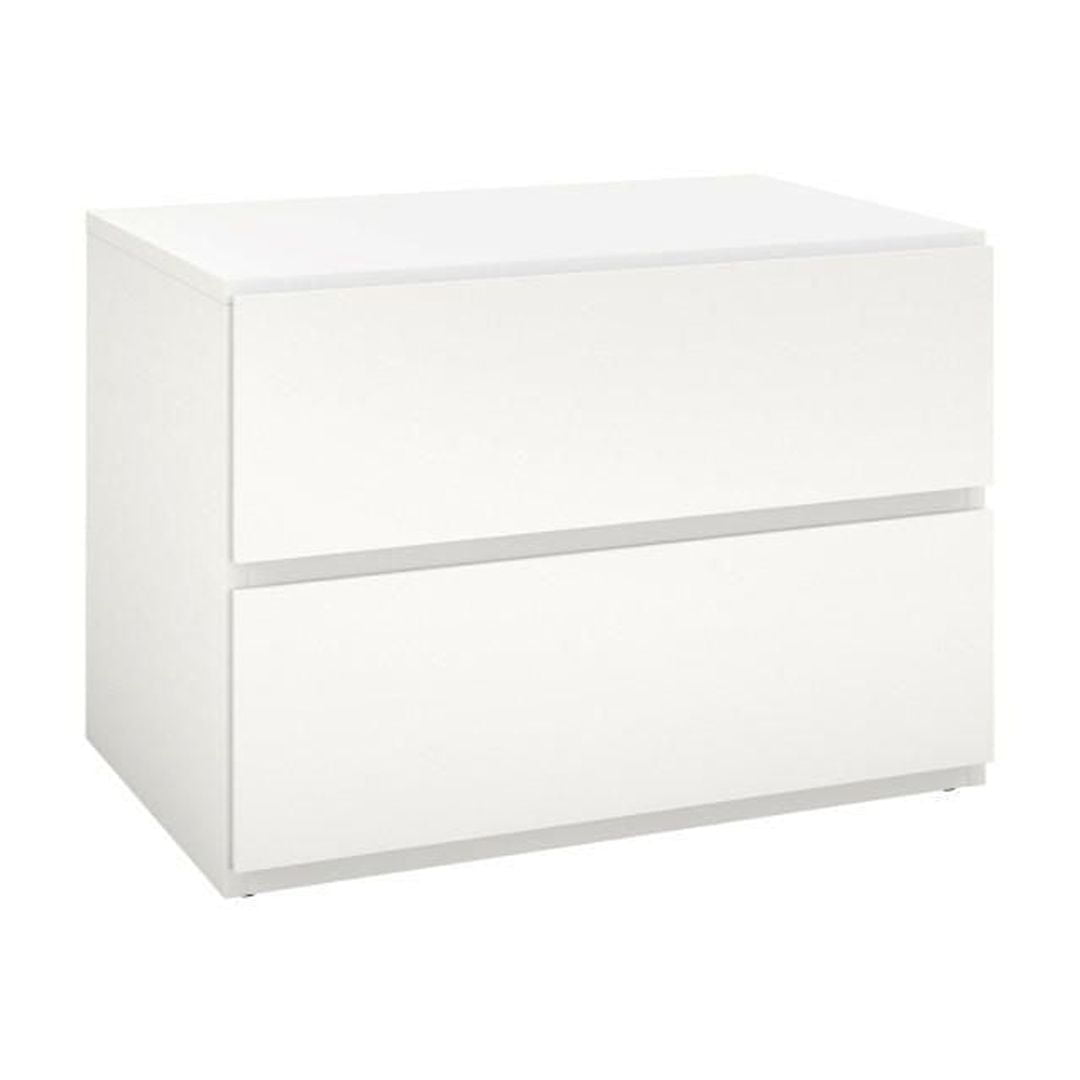 Nexera Malaga 3 Piece Bedroom Set, White