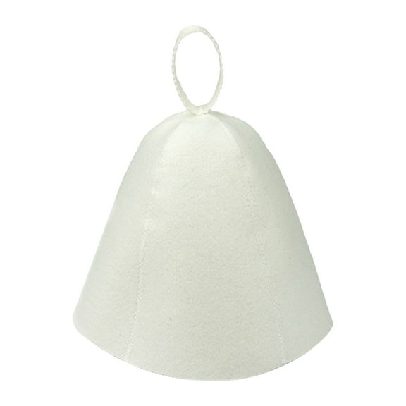 Wool Sauna Hat Set - Steam Bath Accessories with Elastic Breathable Design, Heat Insulation for Men Women Spa Sauna