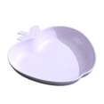 thumbnail image 2 of Yardvibe Wheat Straw Plates, 6.3" Apple-Shape Purple Lightweight Durable Dinner Dishes Plates Set, Fruit Dish, Side Dish Plate, Home Storage Plate, 2 of 9