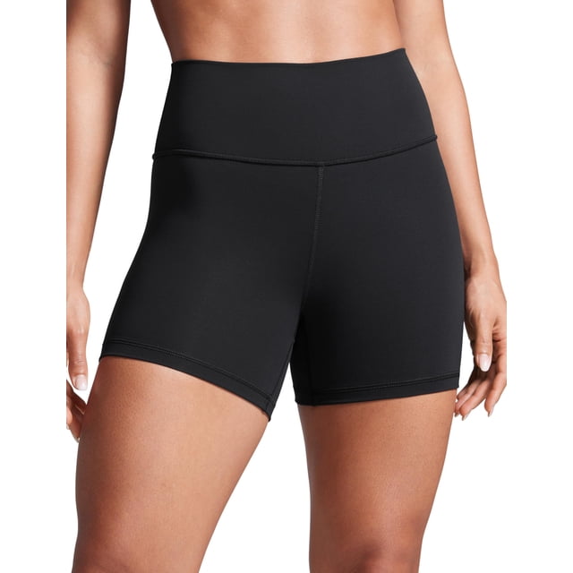 Shorts CRZ YOGA Butterbreeze tiro alto 10 cm negro S