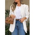 thumbnail image 4 of Blazer PRETTYGARDEN 2025 Blanco Manga Larga XXL, 4 of 5
