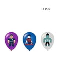 thumbnail image 5 of Roblox Birthday Party Decoration Set Banners Balloon Cake Toppers Swirls 52PCS, 5 of 6