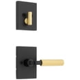 thumbnail image 2 of Kwikset 971Malrct Mirada Lever Keyed Entry Handleset Interior Pack - Brass, 2 of 7