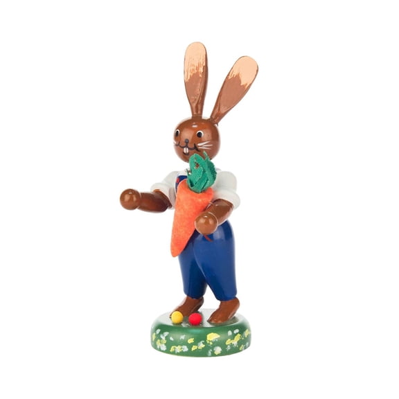 Alexander Taron 4.25" Dregeno Rabbit Easter Figure with Carrot