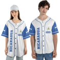 thumbnail image 4 of Personalized Nicaragua Baseball Jersey, Custom Nicaragua Baseball Jersey for Men & Women, Nicaraguan Camisas Shirt (3XL), 4 of 6