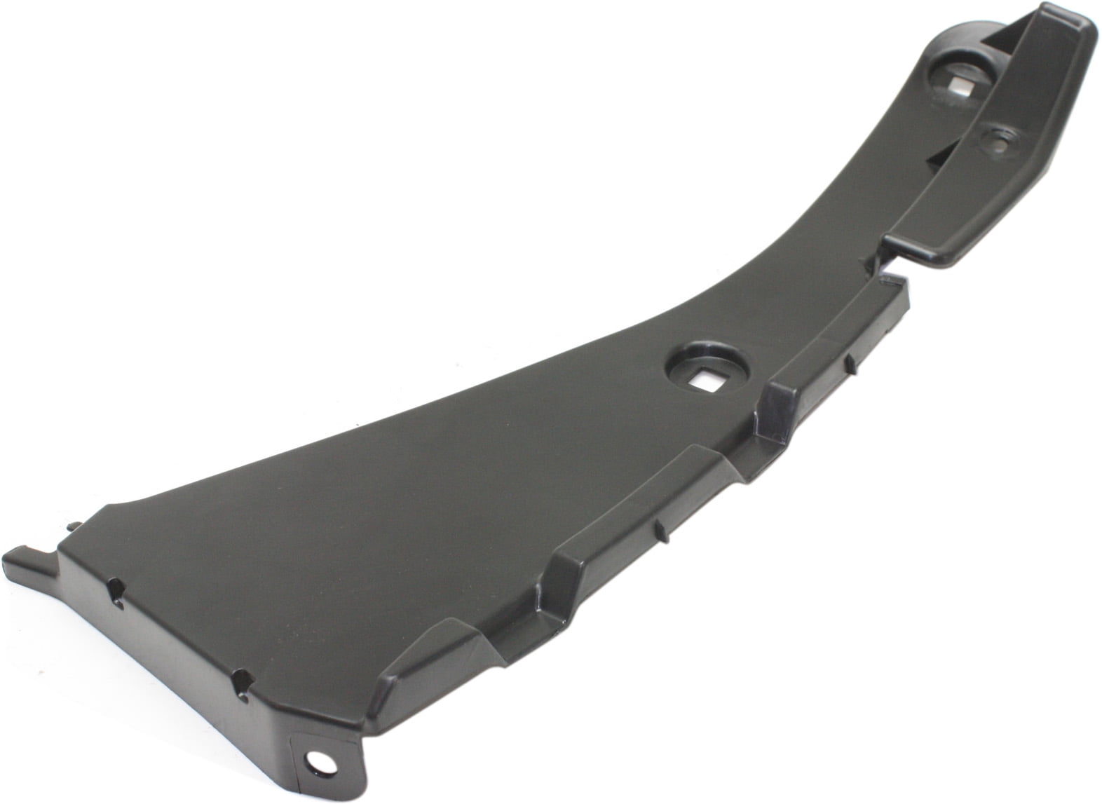 Bumper Trim Compatible With 2014-2019 Toyota Corolla Rear, Left Driver Primed