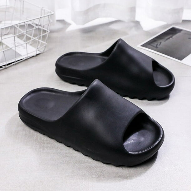 Chanclas para hombre, chanclas de playa, chanclas para hombre, zapatillas de baño para interiores, zapatos de casa de verano, sandalias de plataforma para mujer, moda Tan Jianjun unisex