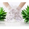 thumbnail image 2 of Guantes Encaje Primera Comunión Dama Fiesta Elegante Disfraz, 2 of 7