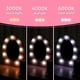 thumbnail image 4 of Rosa de madera princess para niños makeup vanity: vanity escritorio con mirror lights, cajones, y 3 light modes, 4 of 7