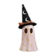 thumbnail image 4 of Estatua fantasma de luz fantasma, decoración creativa con sombrero de bruja, escultura fantasma de Halloween Rosa, 4 of 9