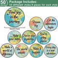 50pcs Positive Sayings AccentsÂ Travel Map Motivational Classroom ...