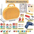 thumbnail image 2 of 3d Puzzle Baby Educational Assembly Tool Box, Electric Screwdriver For Screwing Screws, Children's Toys Educational Toys Drill Blocks Suitable For Chi, 2 of 4