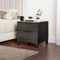 thumbnail image 1 of RestRite AMZMCK15930BLKNSTD Marla Table de Nuit de Chambre à Profil Bas, 1 of 1