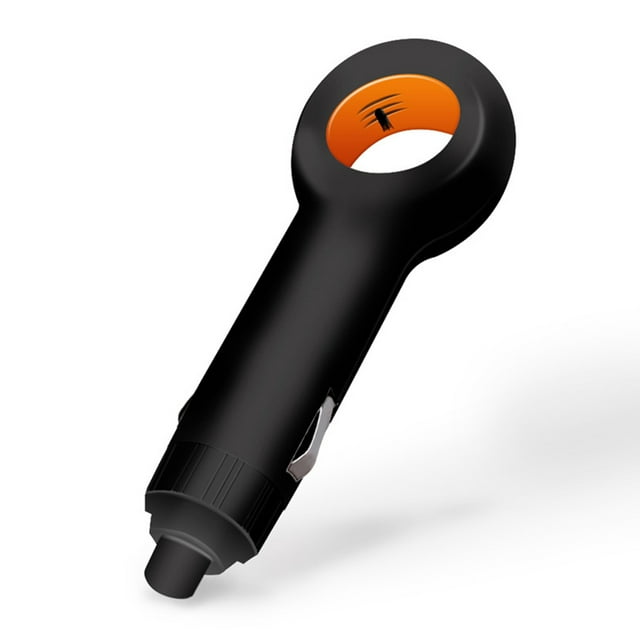 Interior del coche Mini ambientador iónico de aire electrónico de plástico Ion negativo del vehículo con ionizador de luz de atmósfera Accesorio automotriz Negro Sweethay HA009476-01B