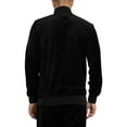thumbnail image 3 of Fila Nero Velour Track Jacket, Black, 3 of 6