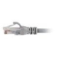 thumbnail image 1 of C2G 20ft Cat6 Snagless UTP Unshielded Ethernet Network Patch Cable (TAA) - Gray - Patch cable - TAA Compliant - RJ-45 (M) to RJ-45 (M) - 20 ft - UTP - CAT 6 - molded, snagless, stranded - gray, 1 of 2