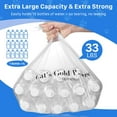 thumbnail image 3 of 120 Pack Litter Box Robot 3 4 Waste Bags, Self Cleaning Cat Litter Box Robot Waste Liner Bags Replacement, Heavy Duty 9-11 Gallons of Capacity, 3 of 4