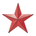 thumbnail image 4 of VHC Brands Patriotic Metal Star Distressed 4x4, Independence Day Decor, Decorative Wall Hanging, Rustic Farmhouse Decorations, Barn Red, Black, 4 of 5