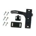 thumbnail image 1 of Colaxi RV Screen Door Latch Kit Entry Door Hardware Right/Left Hand Handle Easy to Install RV Accessories for Inside for Campers Right handle, 1 of 8