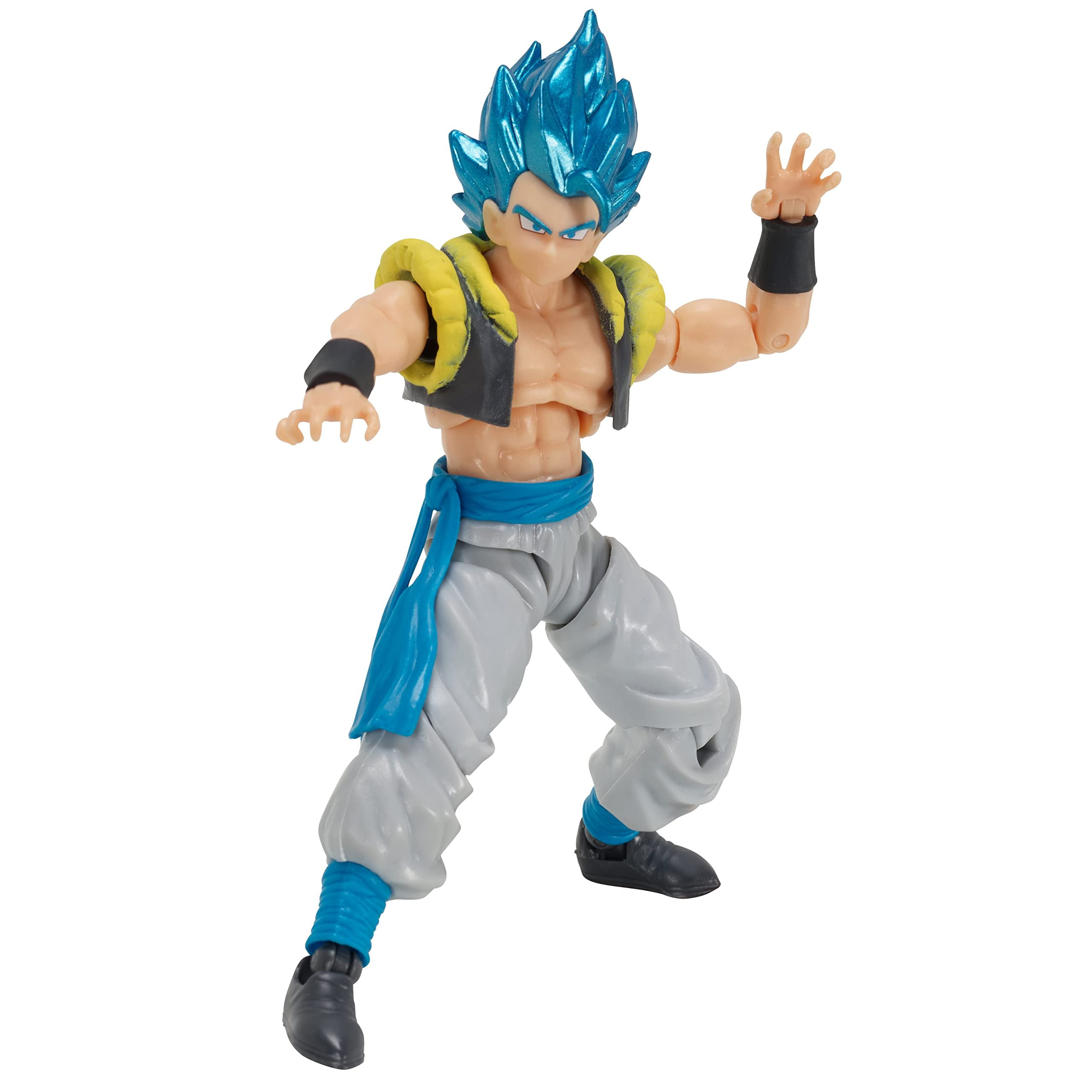 6pcs Anime Dragon Ball Super Saiyajin Filho Goku Vegito Gogeta Ornamento  Boneca Figura 5