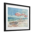 thumbnail image 3 of Stupell Industries Pastel Pink Watercolor Beach Black Framed Print Under Glass, design by LSR Design Studio, 17 x 23, 3 of 10