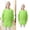 a-Green, variant on Kids Art Smock Artist Apron For Painting Long Sleeve White Smock With One Pocket Art Smock For Kids 2-4 Years For Girls