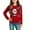 Red Santa Claus, variant on Actgleam Girls Christmas Sweaters Holiday Winter Boys Long Sleeve Crewneck Pullover Knit Tops,7-12Year