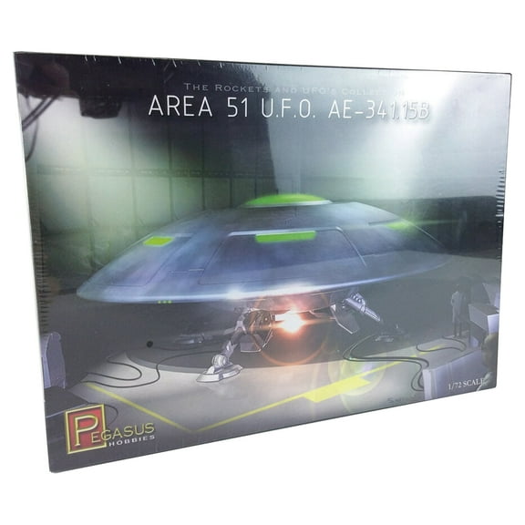 Pegasus Hobbies 9100 1/72 Area 51 U.F.O. AE-341.15B Plastic Model Kit